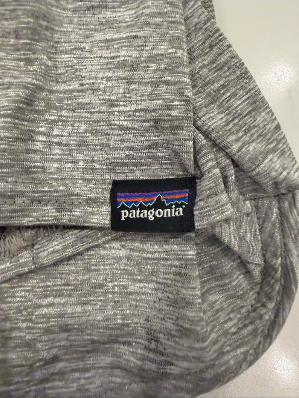 Patagonia Heather Gray Capilene Cool Daily Tee - Picture 4 of 7